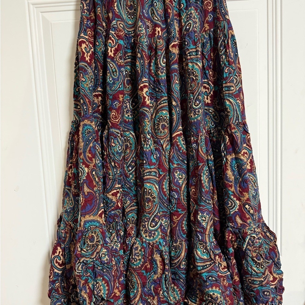 Prairie Fire Sun Valley, Idaho Full‎ Skirt Goblincore Country Hippie